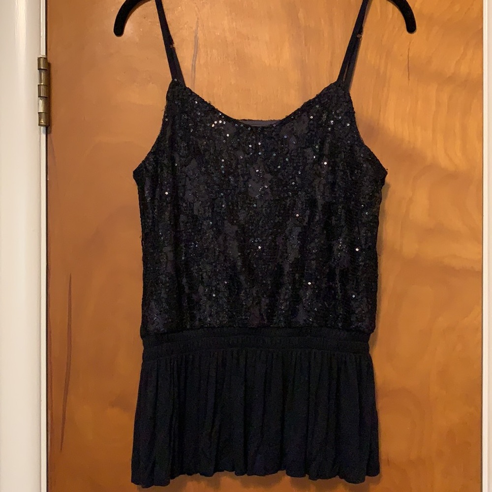 Express sparkly top